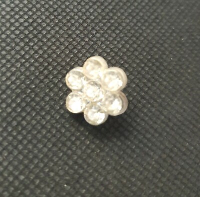 Schaftknopf Diamant Blumenform - B1134