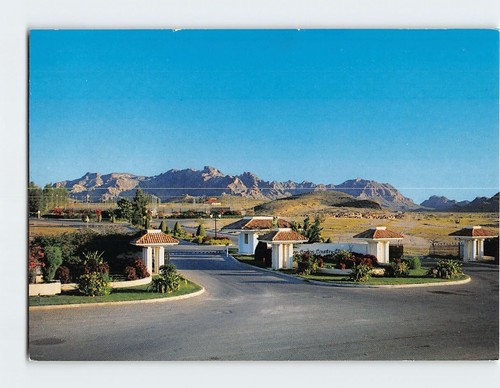 Postcard San Carlos Country Club Entrance Nuevo Guaymas Sonora Mexico