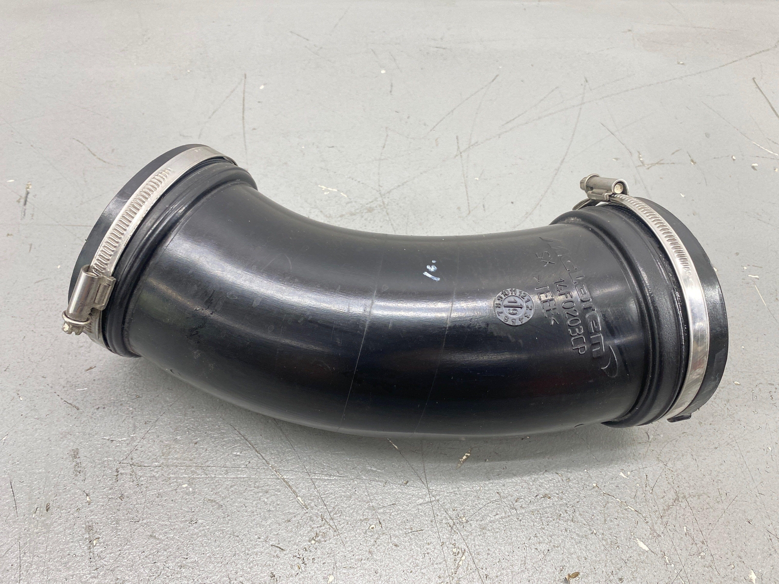 2020-2023 MCLAREN GT RIGHT AIR INTAKE TUBE PIPE 14F0204CP OEM 2021 2022