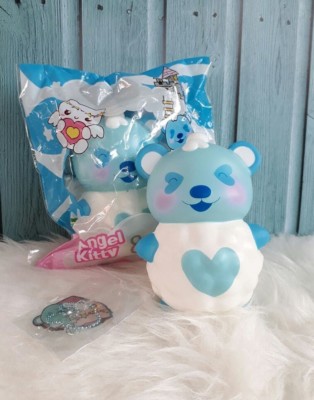 scented panda cloud squishy by Creamiicandy
