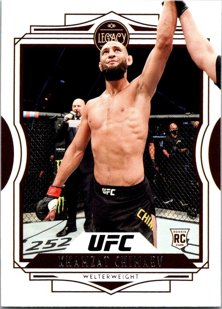 2021 Panini Chronicles UFC #44 Khamzat Chimaev