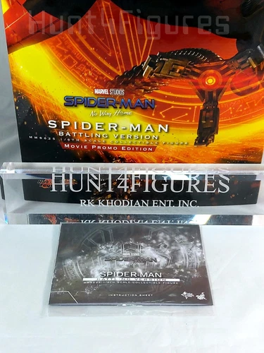 Hot Toys MMS625 Spider-Man Batalla Versión 1/6 Figuras de Acción Hoja de Instrucciones