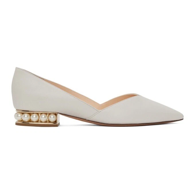 Nicholas Kirkwood Pearl Detail Flats