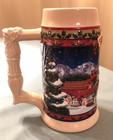 2003 Vintage ANHEUSER BUSCH BUDWEISER Christmas Stein "Old Towne Holiday" — photo 8