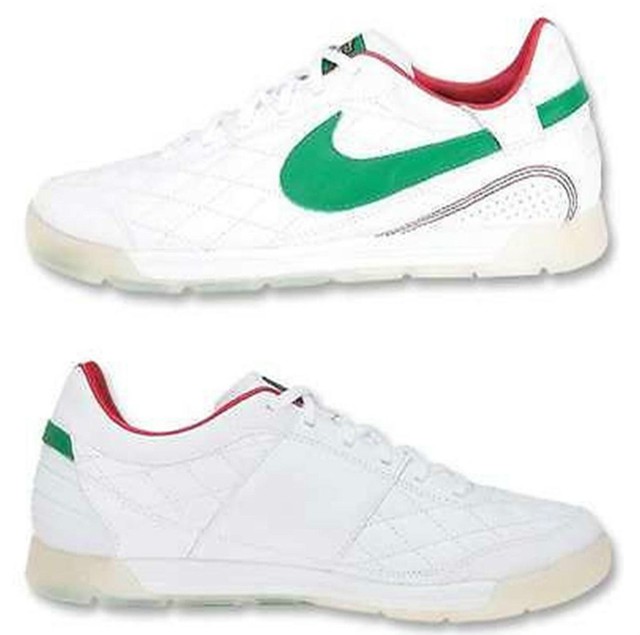 NIKE 10R PELADA MEXICO RONALDINHO INDOOR SOCCER SHOES White/Green. | eBay