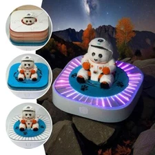 Panda Astronaut Woodcrafts Notepads with Light Plug-in/Battery 3D Panda^