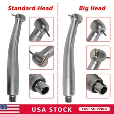 NSK Style Dental High Speed Handpiece Large/Standard Head Push Button USA