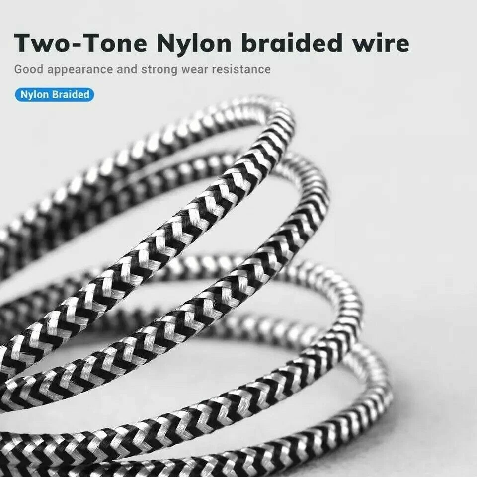 Cable USB de carga rápida USB a tipo C 3A para Samsung Galaxy, Huawei, One Plus, Cubot Foto 3 de 4