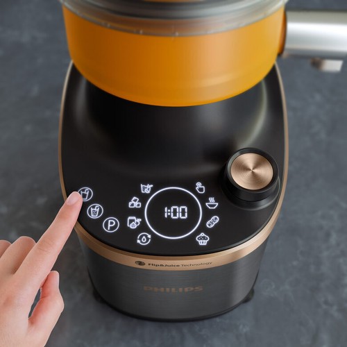 Philips HR3770/00 frullatore Frullatore per cottura 1500 W Nero, Rame - Foto 5 di 5