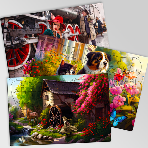 QUOKKA 63-Piece Magnetic Dementia Puzzles for Seniors | 3 Set | Large Pieces - Picture 8 of 8