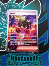 Carte Pokemon EV06 KASSIS Alternative SAR 218/167 Mascarade Crépusculaire FR