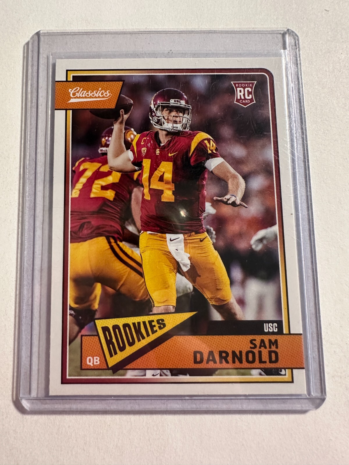 K75,913 - 2018 Classics #206 Sam Darnold RC
