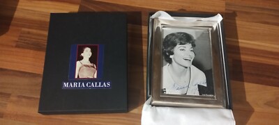 Maria Callas Signed Photo Teatro Alla Scala Foto Piccagliani