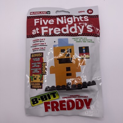 McFarlane Five Nights at Freddy's 8-Bit Buildable Freddy Figure