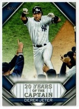 2020 Topps Update 20 Years of The Captain #YOC01 Derek Jeter ~ NY Yankees!