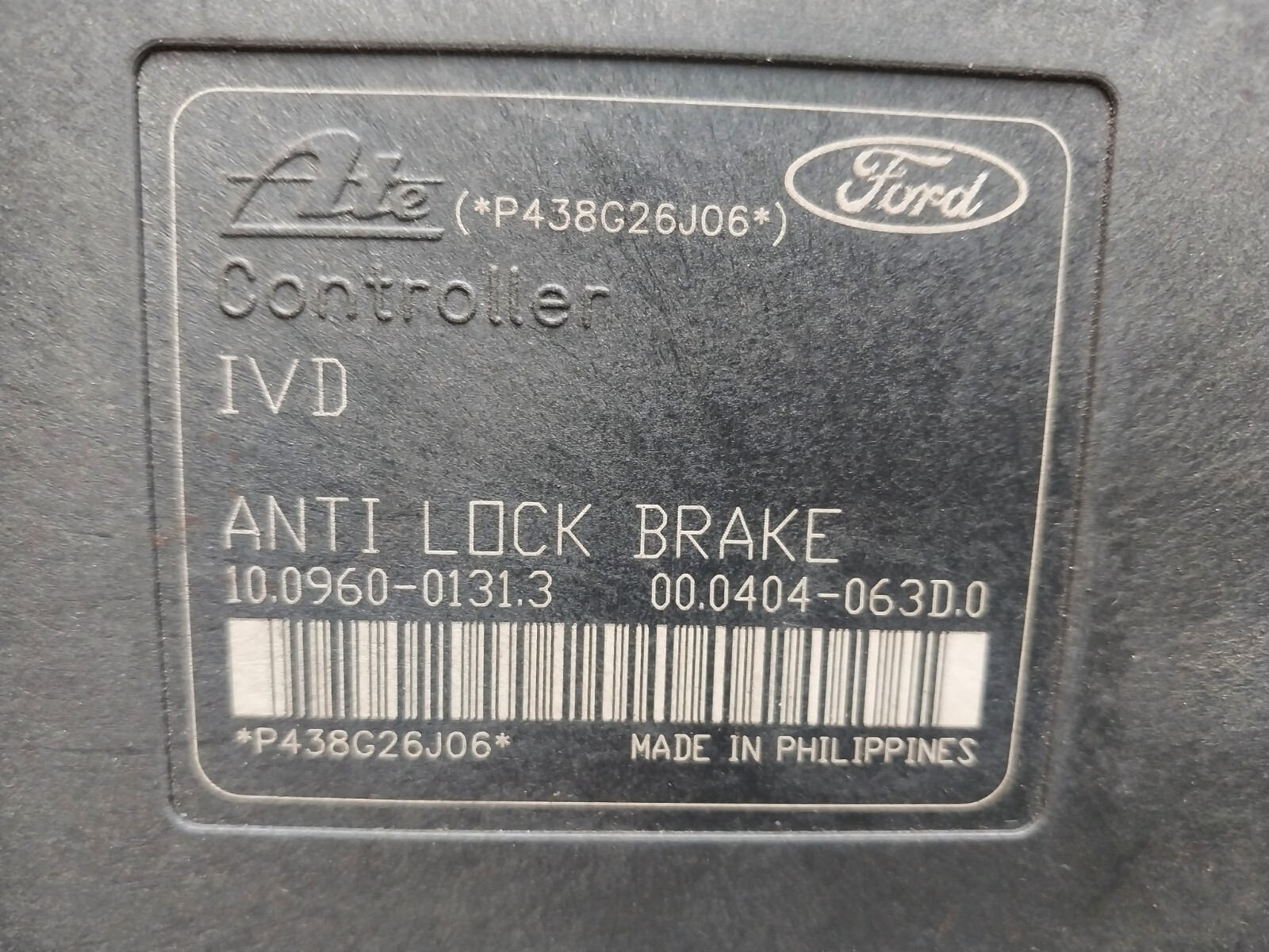 Ford Kuga ABS PUMP 8V412C405AE 10.02060372.4 10.09600131.3 eBay