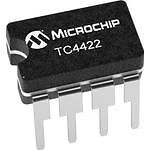 Microchip Technology TC4422MJA Driver 9A 1-OUT Low Side Non-Inv 8-Pin CDIP Tube