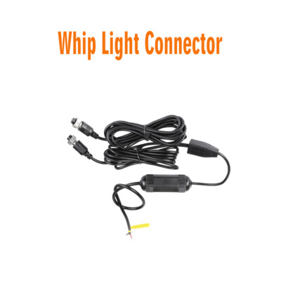 1Pcs Whip Light Connect For Our Stores PAIR SPIRAL WHIP LIGHTS 4-Pin ATV UTV 12V