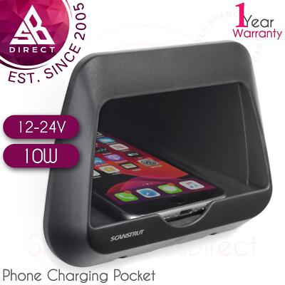 Scanstrut ROKK Wireless Nest 10W Waterproof Phone Charging Pocket