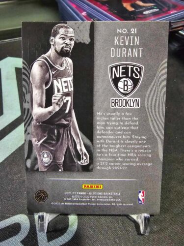 2021-22 Panini Illusions Kevin Durant Tough #21 SSP Case Hit! - Picture 4 of 4