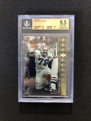 1994 Upper Deck SP BRUCE SMITH #23 BGS GRADED 9.5   GEM MINT   PRO BOWL