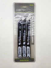 Master Mechanic 3Pc Reciprocating Saw Set #281063 (1254)