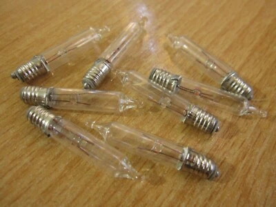 Dencon 786W Noma S1 Clear Christmas Fairy Light Lamps 12v 1w E5 Screw In Bulbs