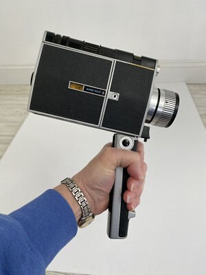 Vintage ARGUS SHOWMASTER 822 SUPER 8 EIGHT MOVIE CAMERA JAPAN /r