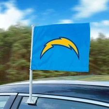 Fanmats 26145 Los Angeles Chargers Large Car Flag - 11 in. X 14 in.