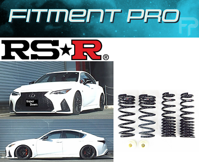 RS-R SuperDown SUS Lowering Springs For 2021-2025 Lexus IS300
