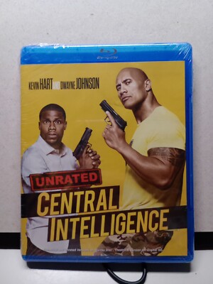Central Intelligence - UNRATED - Blu-ray Dwayne Johnson - Brand New - NIB