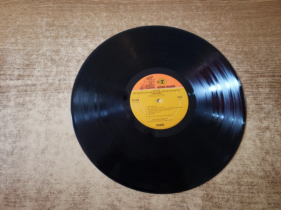 1960s EXCELLENT Kinks – Arthur Or The Decline And Fall Of The British 6366 LP33 - Image 4 of 4