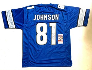 calvin johnson autographed jersey