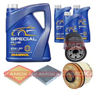 Inspektionspaket MANNOL Special Plus 10W-30 8L für Mitsubishi L 200/Triton 2.4