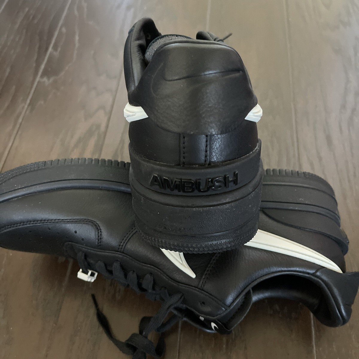 Size 14 - Nike AMBUSH x Air Force 1 Low Black | eBay