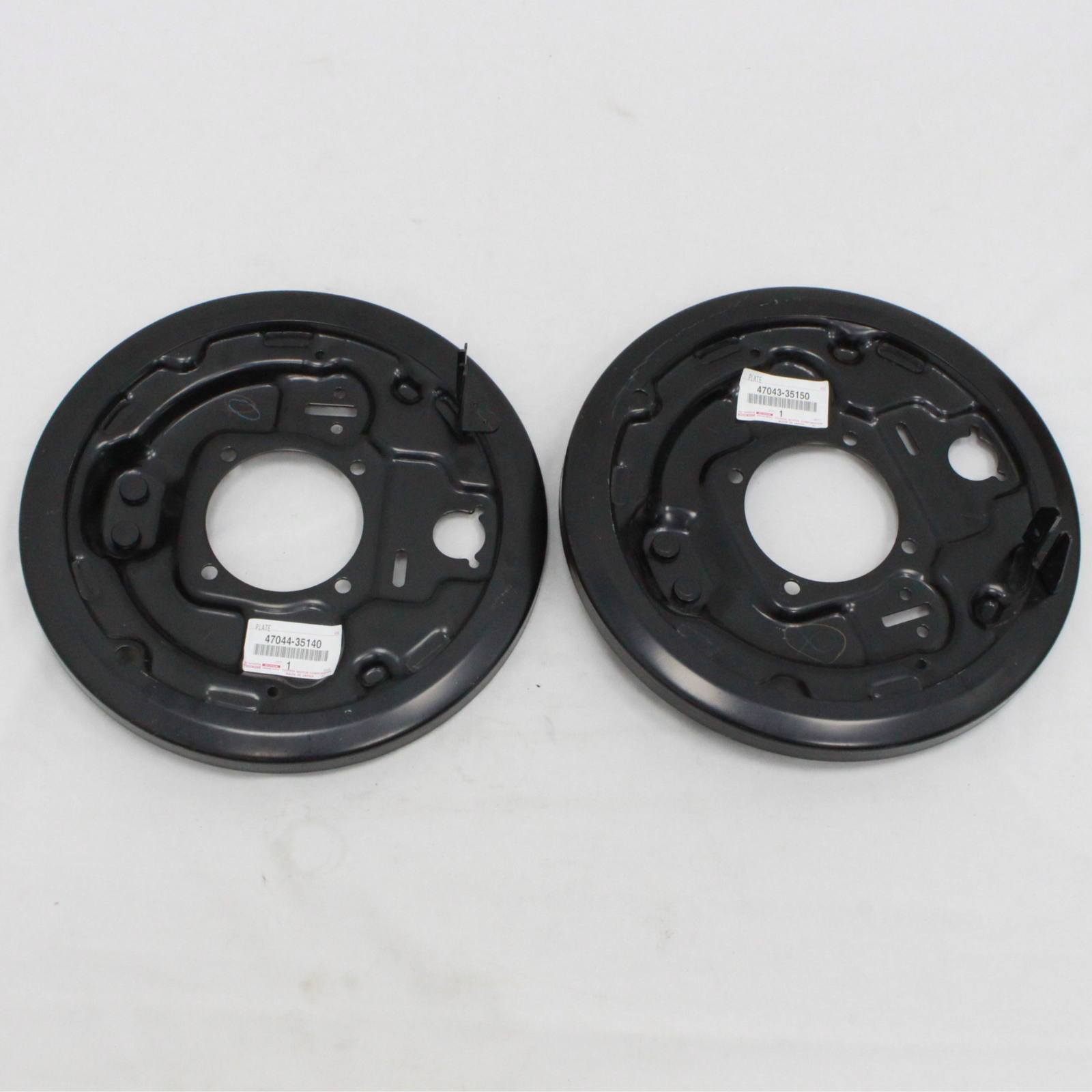 Backing Plate Rh Rear Toyota Genuine Rear Brake Backing Plate RH LH Set Fits T100 Pickup OEM ...