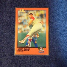 1993 Id Card Hideo Nomo Back Side 002 Version