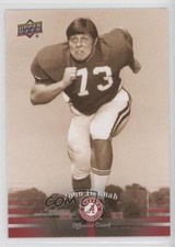 2012 Upper Deck University of Alabama John Hannah #14 HOF 0u7