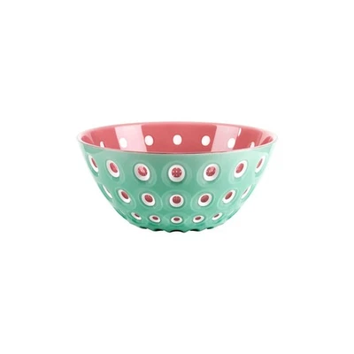Guzzini Le Murrine Bol Saladière 20 cm Vert Matcha Mauve Plastique - Photo 1/2