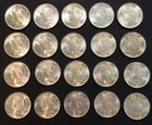 Lot of 20 BU/ GEM 1922 Choice Silver Peace Dollars 1 Roll !