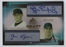 2004 SP Prospects Draft Duos /175 Taylor Tankersley Jason Vargas #DD-TV Auto 1f1