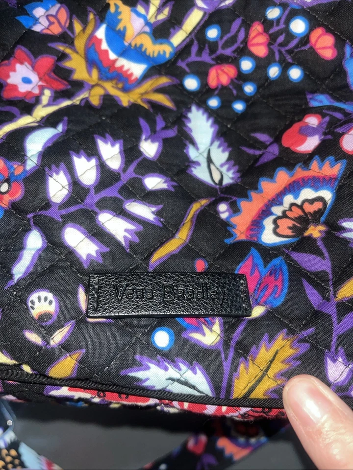 Bolso Bandolera Vera Bradley Icónico Grande Sobre la marcha Holanda Jardín Foto 2 de 4