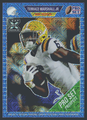 2021 Pro Set Metal #87 Terrace Marshall Jr. /30 SN