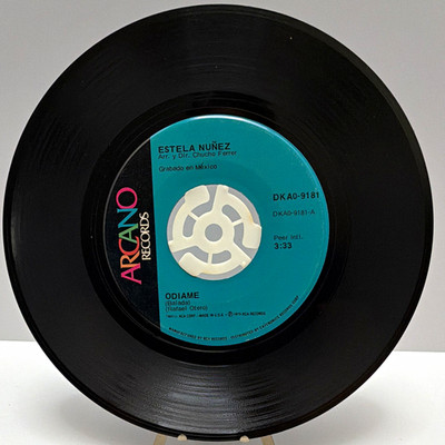Estela Nuñez Odiame / Por Fin Arcano Records DKAO-9181 7'' 45RPM 1973