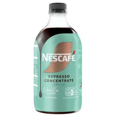 NESCAFÉ Espresso Concentrate Style Vanilla, lösliches Getränkekonzentrat, 500ml