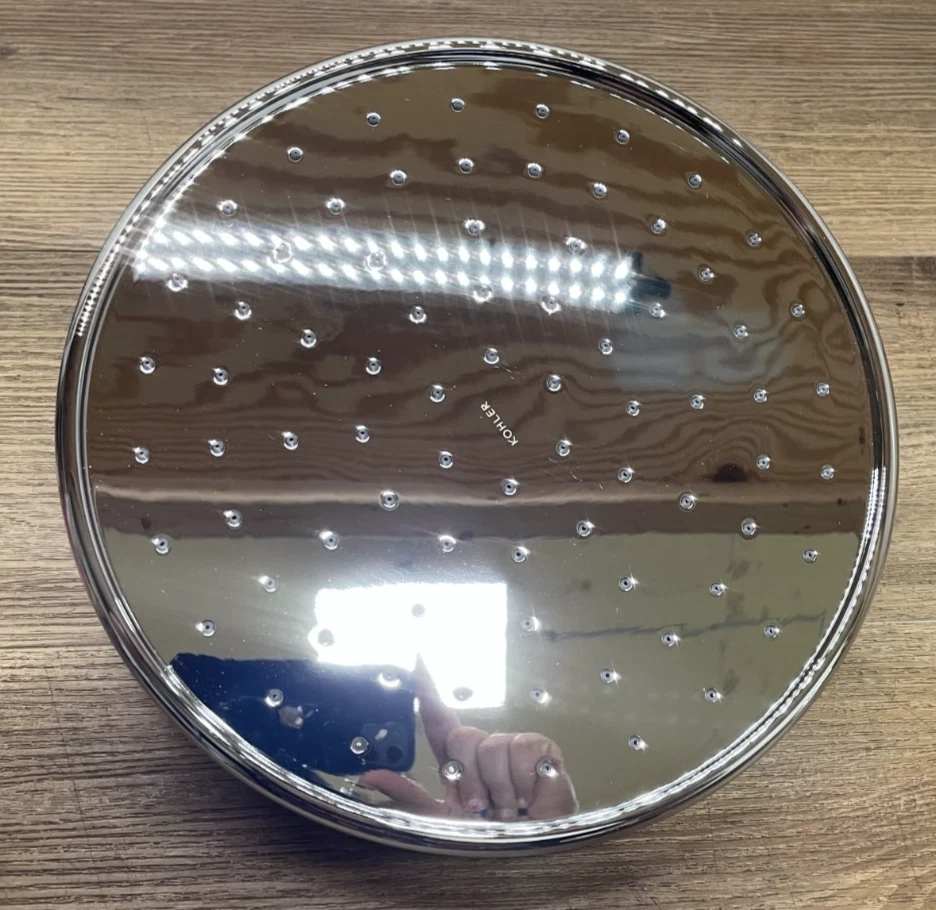 Kohler K-13693-CP Traditional Round 10" Rain Showerhead - Polished Chrome *READ*