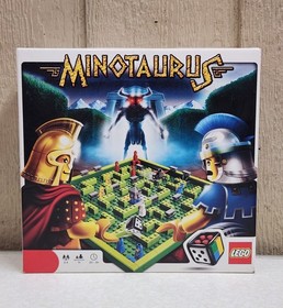 Lego 3841 Minotaurus Buildable Dice Board Game ~ GOOD USED COMPLETE CONDITION 