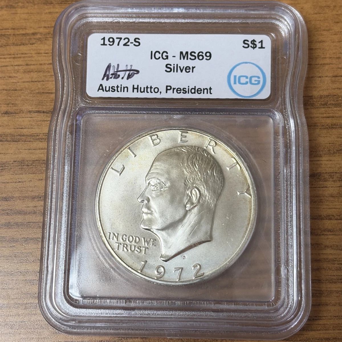 MS 69 Graded Eisenhower Dollars (1971-1978) for sale | eBay