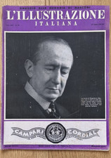 ITALIAN ILLUSTRATION No. 30 of 1937, DEATH OF GUGLIELMO MARCONI