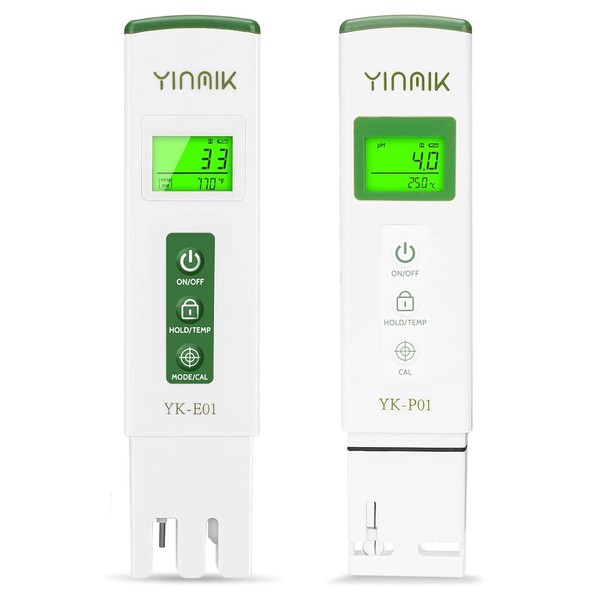 Ph MessgeräT Und Tds Tester Set FüR Wasser, Pool, Aquarium, Ppm MessgeräT-image